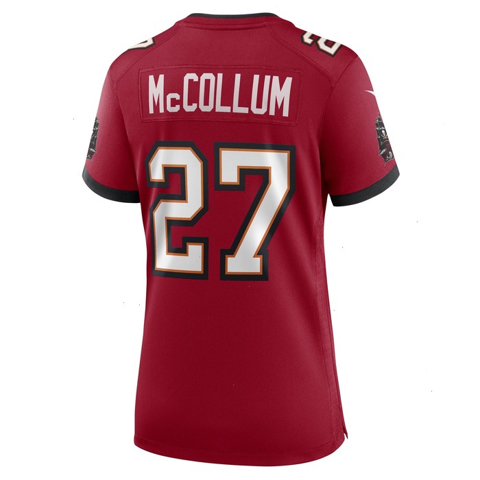 Zyon McCollum Tampa Bay Buccaneers Nike Women's Game Player Jersey - Red