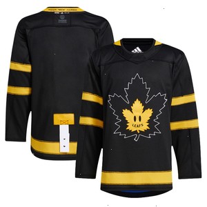 adidas Authentic Toronto Maple Leafs x drew house Alternate Custom Jersey - Black